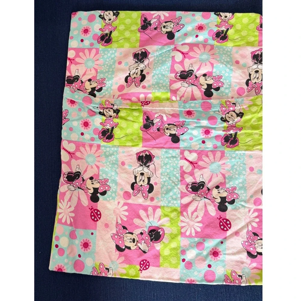 Nostalgia Disney Mickey Minnie Mouse Pillowcase Set Multicolor Retro Disneycore